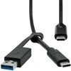 „ProXtend“ USB-C 3.2 G2 laidas su USB-A adapteriu, 1 m