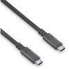 „PureLink USB v3.2“ USB-C laidas su E žymekliu – 2,00 m, 2 m, USB C, USB C, USB 3.2 Gen 1 (3.1 Gen 1), 10 Gbit/s, juodas