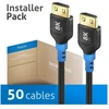 PureLink 8K HDMI kabeliai su mėlynais fiksatoriais