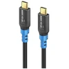 „PureLink FlexInstall“ USB-C–USB-C keitiklis USB4 Gen2x2 20 Gbps 100 W 1,00 m – diegimo rinkinys, 40 vnt.