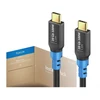„PureLink FlexInstall“ USB-C–USB-C keitiklis USB4 Gen2x2 20 Gbps 100 W 1,50 m – diegimo rinkinys, 35 vnt.