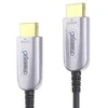Purelink FiberX FX-I350-010, 10 m, HDMI A tipo (standartinis), HDMI A tipo (standartinis), 18 Gbit/s, Juoda, Pilka