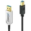 „Purelink FiberX“ serijos USB 3.1 stiklo pluošto kabelis – USB-A / USB-B – 3 m