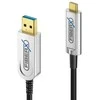 „PureLink FiberX“ serija – USB 3.1 šviesolaidinis kabelis – USB-A USB-C – hibridinis – 10 m