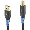 Kabelis USB PureLink FlexInstall USB-A na USB-B USB 2.0 480Mbps 3 m (FI-U200-030)