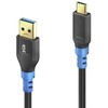 „PureLink FlexInstall“ USB-C–USB-A laidas, USB 3.0, 5 Gbps, 1,50 m – diegimo rinkinys, 40 vnt.