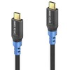 PureLink FI-U400-020-PCK, 2 m, USB C, USB C, USB4 Gen 2x2, 20 Gbit/s, Juodas, Mėlyna