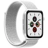 Išmaniojo laikrodžio Apple 1/2/3/4/5 nailoninis dirželis, Baltos spalvos, 44mm