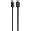 PURO PUCCCFABK415MTBLK, 1.5 m, USB C, USB C, USB 2.0, 0.48 Gbit/s, Juodas