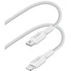Puro Elektrik Puro Fabrik USB-C – žaibo laidas su MFI 1,2 m – baltas