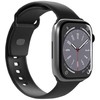 PURO PUICNAW44BLK, Apyrankė, Išmanusis laikrodis, Juoda, Apple, Apple Watch, Silikonas