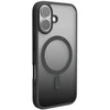 Silikoninis Puro Gradient MagSafe Apple iPhone 16 – dėklas telefonui juodos spalvos