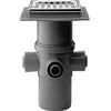 Purus Sieninis dubuo MaxiFlex 110 mm su nerūdijančio plieno grotelėmis, 4 įleidimo angos
