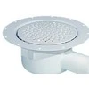 Purus Freja kriauklės dubuo 50 mm su baltomis grotelėmis ir vandeniu, PEH