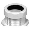 Purus Jungtis tiesi 32 mm x 1,1/4" - balta, vidinis, Rg.