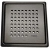 PURUS PVD apdoroto juodo nerūdijančio plieno grotelės ir rėmas, CHESS 150x150 mm