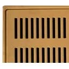 Purus rėmas/grotelės PVD žalvaris RIB 150 x 150 mm