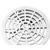 Purus Apvalios grotelės, baltos, 152 mm - ABS T/153630-32 be skylės