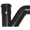 Purus Vandens sifonas P 110 mm 87,5° juodas