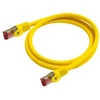 Python RNS Patchkabel Cat.6 S/FTP PiMF PVC 250MHz OFC 0,5m gelb