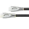 Kabelis PYTHON Python HDMI« 2.1 Kabelis 8K UHD-2 Nylongeflecht juodas 2m