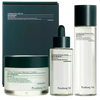 „Pyunkang Yul“ raminamosios linijos dovanų rinkinys – giliai drėkinamasis tonikas 150 ml + raminamasis serumas 30 ml + raminamasis drėkinamasis kremas 50 ml