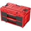 Q-Brick QBRICK ONE įrankių dėžė su 2 stalčiais 2.0 Raudonas