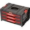 Q-Brick Įrankių dėžė Qbrick SKRQPROD3B2CZAPG003; su 3 stalčiais