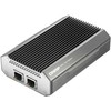 Qnap Systems QNAP QNA-UC10G2T, Vielinis, USB C tipo, Ethernet, 10000 Mbit/s, Juoda, Sidabras