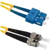 Qoltec Optinio pluošto kabelis SC/UPC-ST/UPC 2m