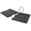 R-Go Tools Ergonomic klaviatūra R-Go Split Break with break software, ergonomic split klaviatūra, QWERTY (NORDIC), Bluetooth, juodas, Wireless, Bluetooth, Scissor key switch, QWERTY, Juodas