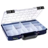 „raaco CarryLite 55 4x8-16“, mėlyna, polikarbonatas (PC), polipropilenas (PP), 337 mm, 278 mm, 57 mm, 948 g