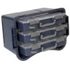 „raaco CarryLite 80“, Įrankių dėžė, Polikarbonatas (PC), Polipropilenas, Mėlyna, Permatoma, 13 kg, Vyris, 413 mm