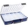„raaco CarryLite 80“, Įrankių dėžė, Polikarbonatas (PC), Polipropilenas, Mėlyna, Permatoma, 13 kg, Vyris, 413 mm