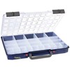 „raaco CarryLite“, Įrankių dėžė, Polikarbonatas (PC), Polipropilenas, Mėlyna, Permatoma, Vyris, 413 mm, 330 mm