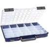 „raaco CarryLite“, Įrankių dėžė, Polikarbonatas (PC), Polipropilenas, Mėlyna, Permatoma, Vyris, 413 mm, 330 mm
