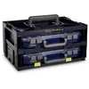 „raaco CarryMore 55x2“, laikiklis, „CarryLite 55 4x8-16“, juodas, 386 mm, 278 mm, 195 mm
