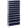 RAACO Pilnai sukomplektuota lentynų sistema MIX A/31 su dėžėmis 30 vnt. 5-600 tipo 12 vnt. 6-1100 tipo 6 vnt. 8-2000 tipo