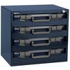 „raaco SafeBox 55x4“, mėlyna, spyruoklinis plienas, 451 mm, 330 mm, 403 mm, 18,3kg