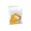 Raktų pakabutis, BNT, 50x23 etiketės dydis (P x A): 30x15 mm, plastikas, geltona - (10 vnt.)