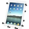 RAM Mounts X-Grip universalus laikiklis 9–10 colių planšetiniams kompiuteriams, planšetinis kompiuteris / UMPC, pasyvus laikiklis, automobilis, juodas