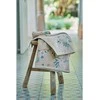 Rankšluostis PIP Studio chaki spalvos gėlės 55x100