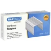 Rapesco S11880Z3, segtukų paketas, 8 mm, 5000 segtukų, cinkuotas plienas, sidabrinė, 210 g