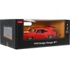 Rastar 1970 Dodge Charger RT raudonas RASTAR modelis 1:16 Nuotolinio valdymo automobilis + Nuotolinio valdymo pultas