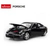 Metalinis automobilis 1:24 Porsche 911 Juoda RASTAR