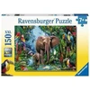 Ravensburger Dėlionė 150 vnt. - Drambliai džiunglėse