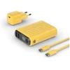 RealPower PB-10000, 10000 mAh, ličio polimerų (LiPo), 22,5 W, geltona