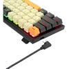 Klaviatūra REDRAGON K633CGO-RGB Ryze, laidinis, USB, mechaninė, juoda, balta