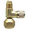 Refco Manufacturing Schrader T formos jungtis A-31851 su aplinkkeliu