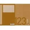 Hamelin Skaičiavimų knygelė Bantex, A5, langeliais 10 x 10 mm, ruda, 25 vnt.